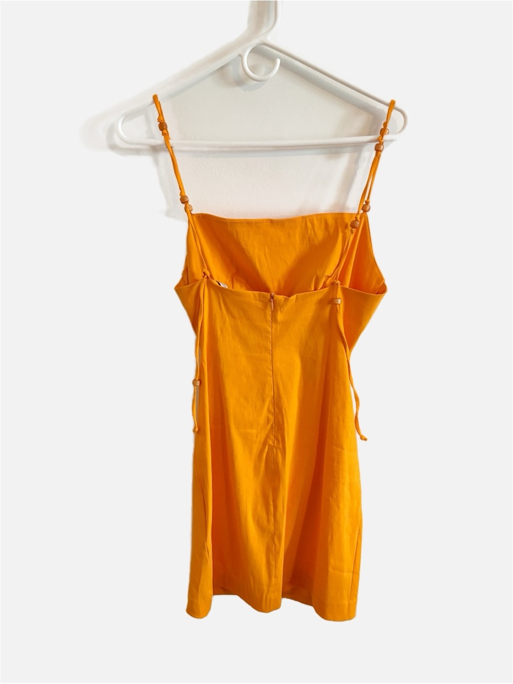 Zara Orange NEW NWT Mini Dress - Picture 3 of 4